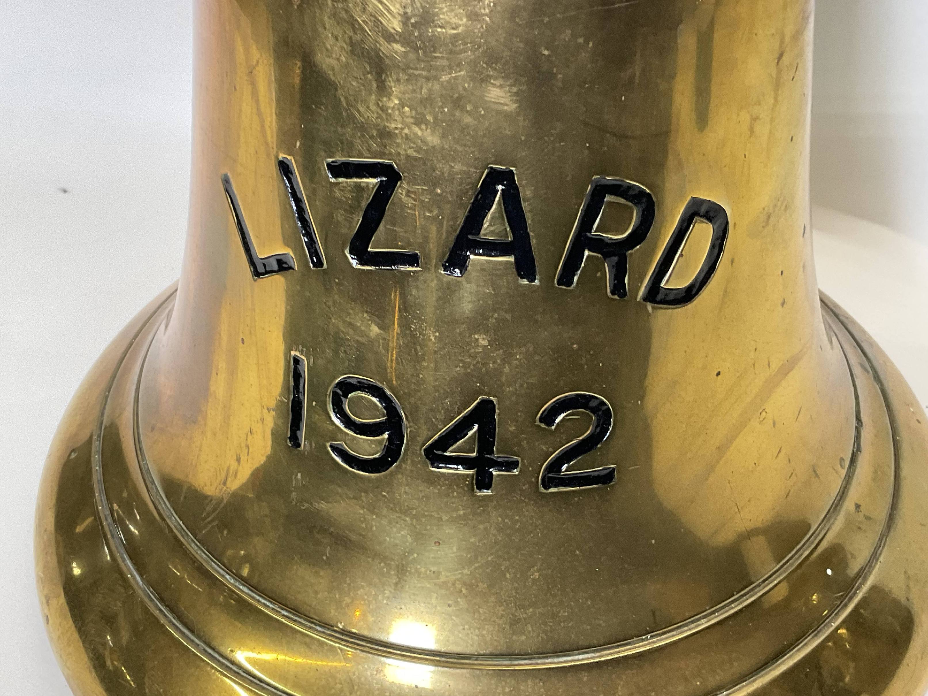 Bell from HMS LIZARD, 1942 – Lannan Gallery