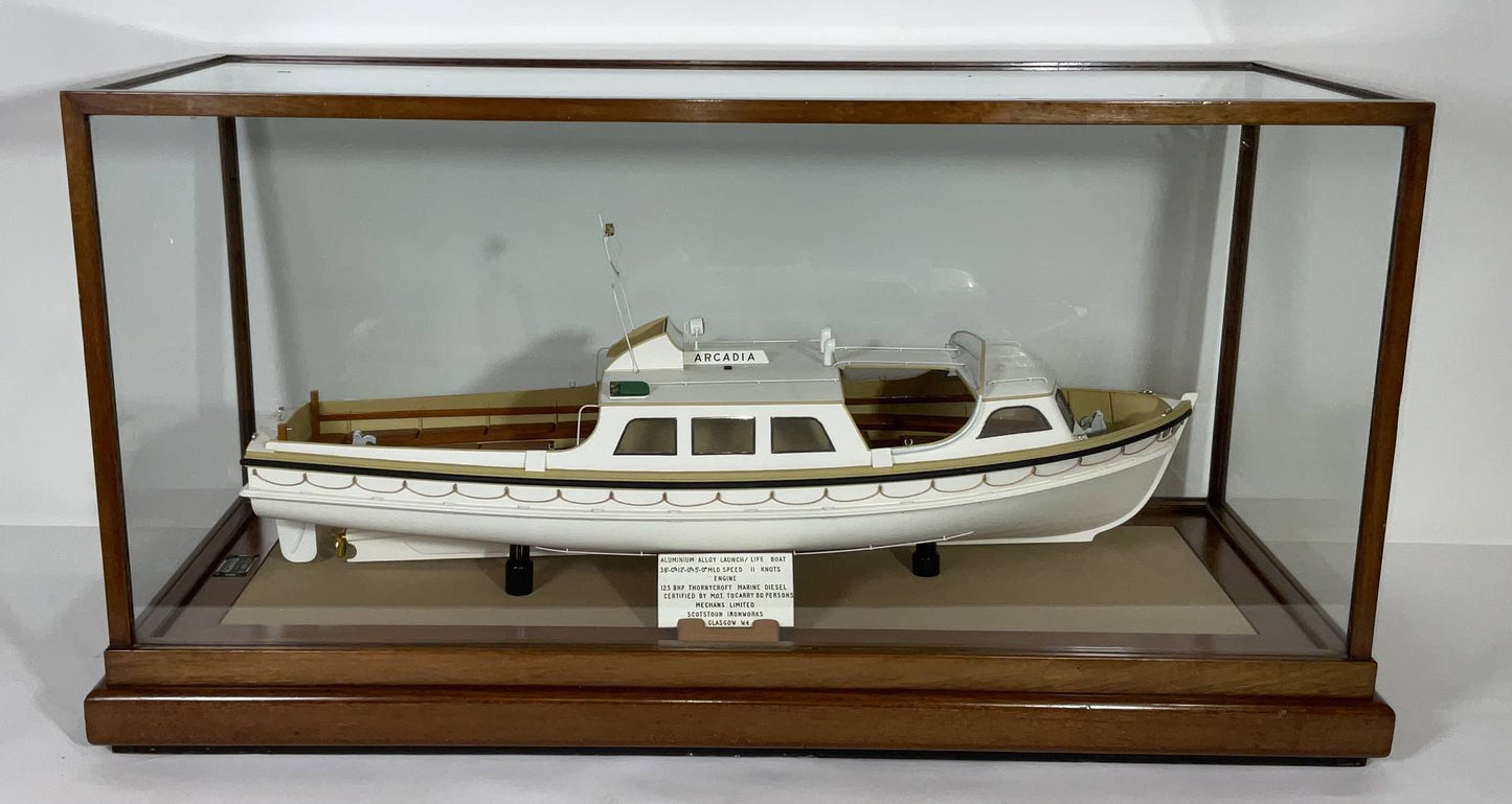 Basset Lowke Builder's Model of the Crew Launch Arcadia