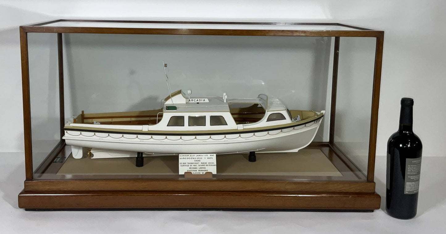 Basset Lowke Builder's Model of the Crew Launch Arcadia