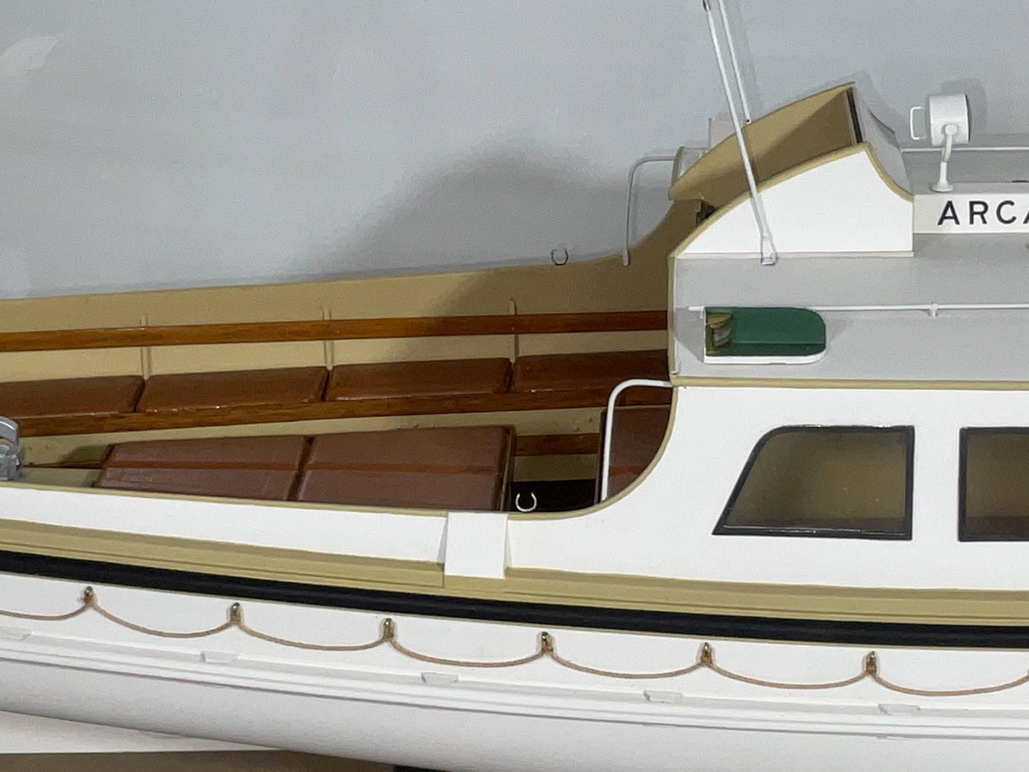 Basset Lowke Builder's Model of the Crew Launch Arcadia