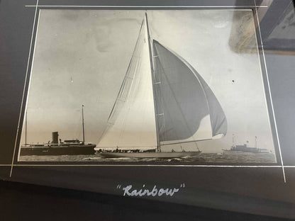 Americas Cup Photos of 1934 Rainbow