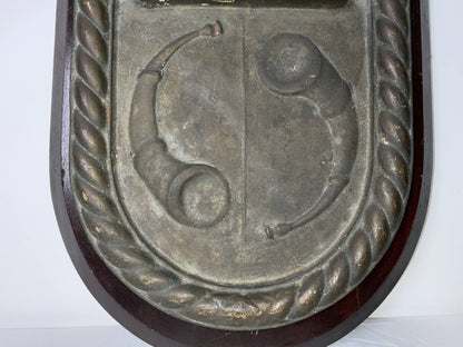 Ship's Wheelhouse Badge from HMS Echo H23