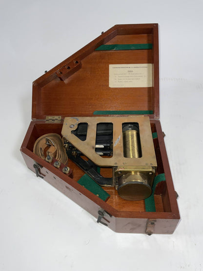 British Admiralty Pattern Clinometer Inspectors Level