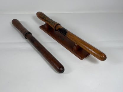 Pair of Belaying Pins from Yacht Aloha