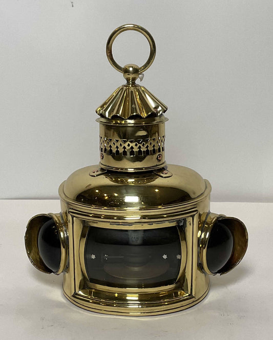 Antique Brass Boat Lantern