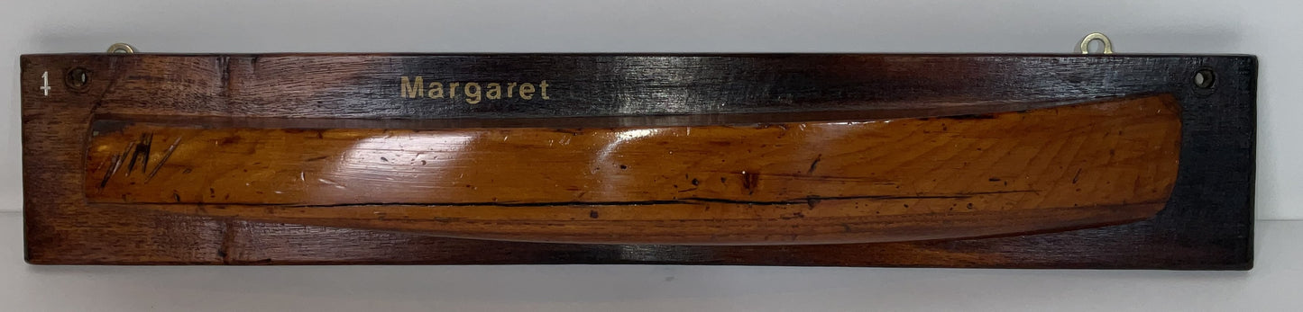 Carved Half Model of the Speedboat Margaret