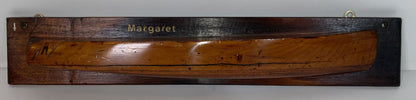 Carved Half Model of the Speedboat Margaret