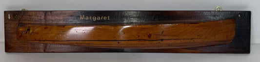 Carved Half Model of the Speedboat Margaret