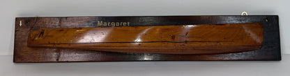 Carved Half Model of the Speedboat Margaret