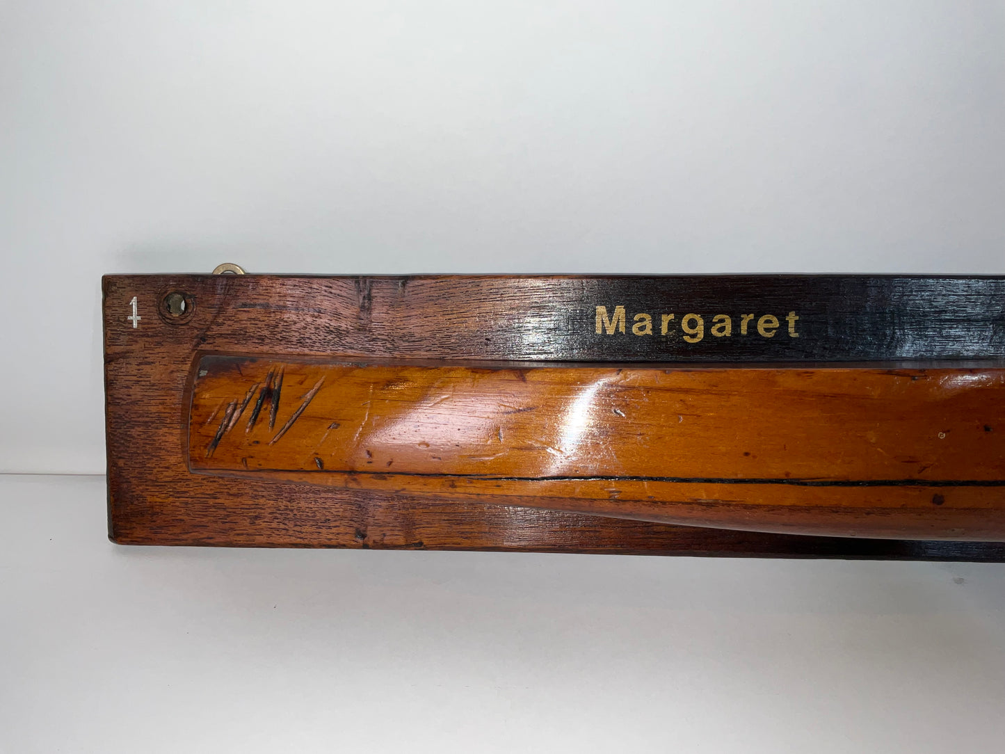 Carved Half Model of the Speedboat Margaret
