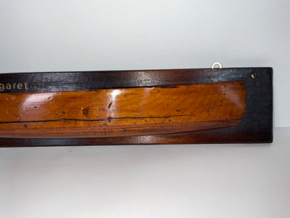 Carved Half Model of the Speedboat Margaret