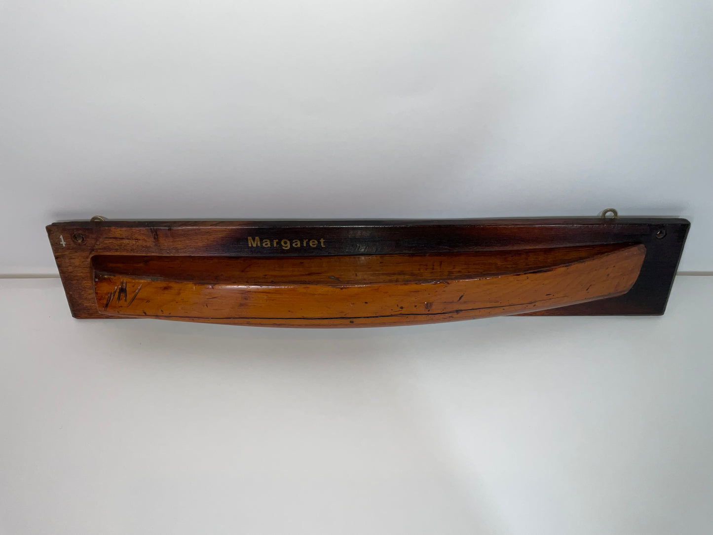 Carved Half Model of the Speedboat Margaret