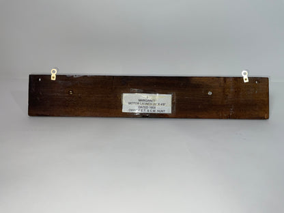 Carved Half Model of the Speedboat Margaret