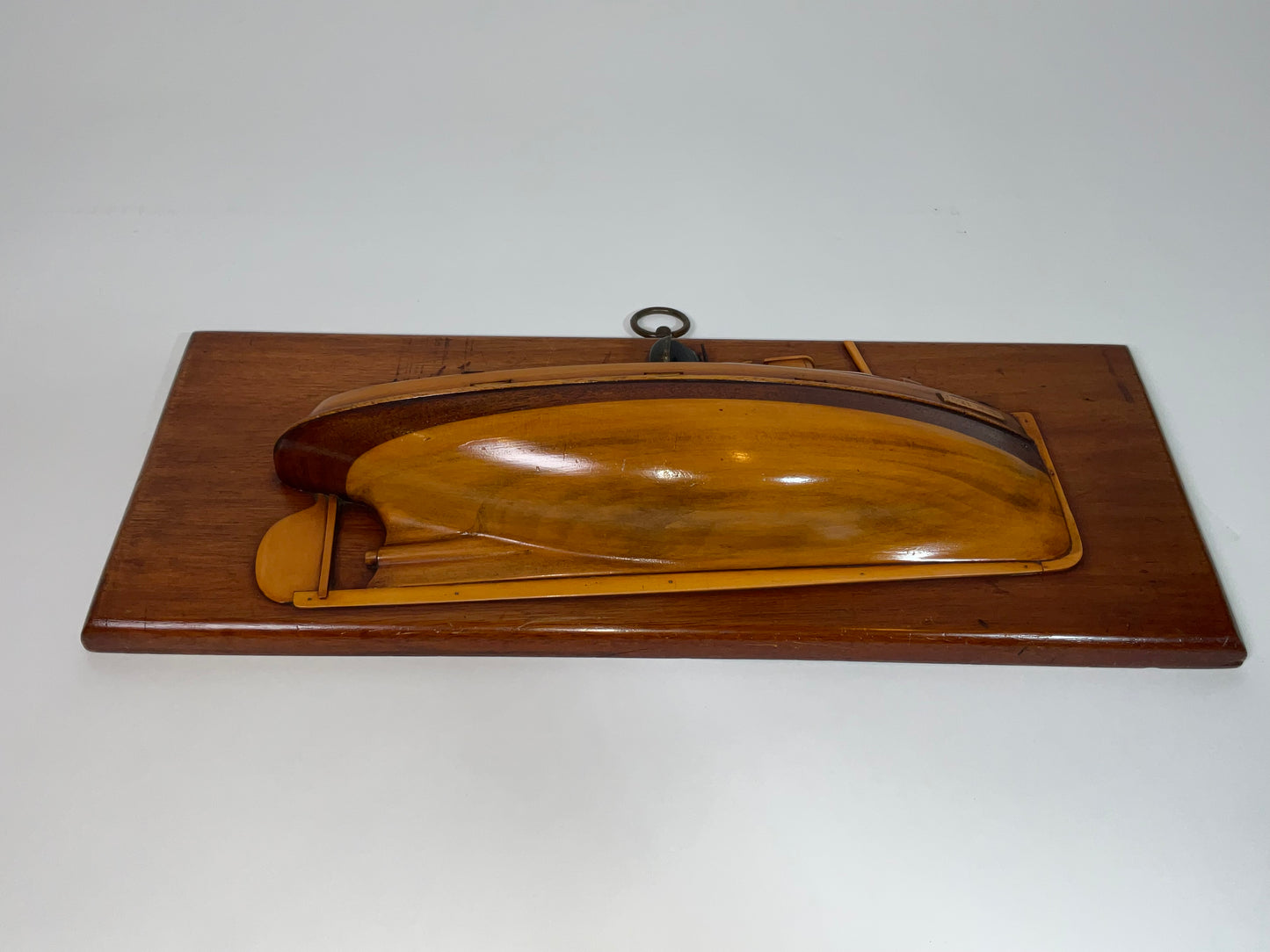 Charming Tugboat Half Model of the James Turner