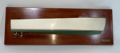 Fine Half Model of a 1950s Speedboat Model
