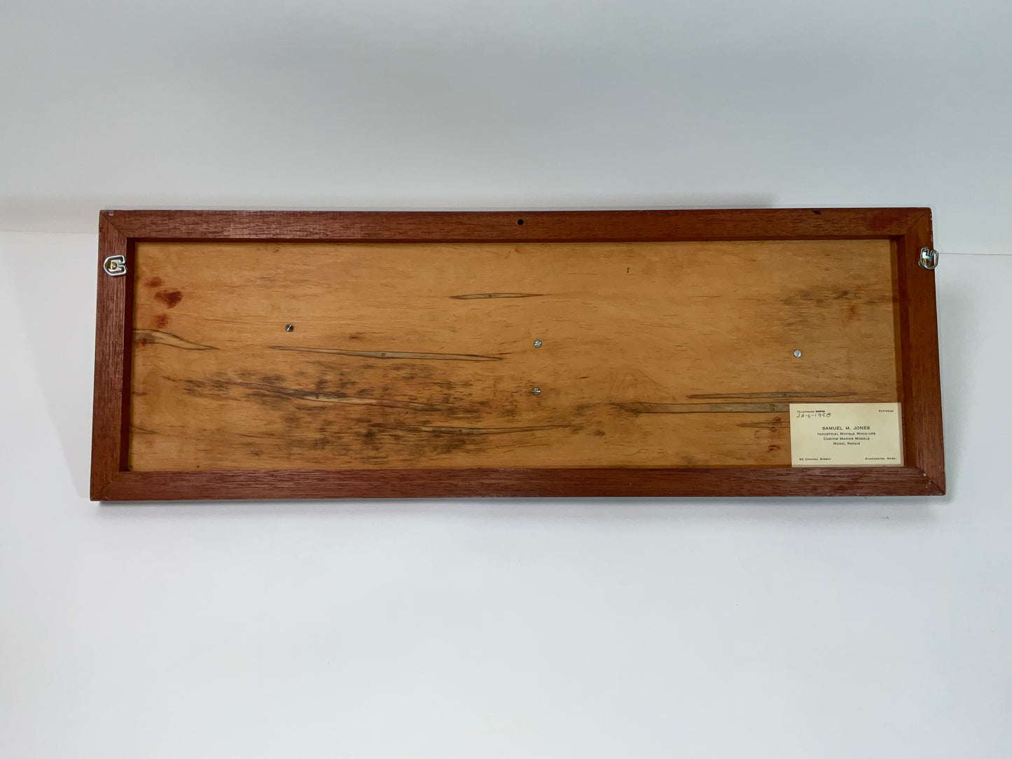 Fine Half Model of a 1950s Speedboat Model