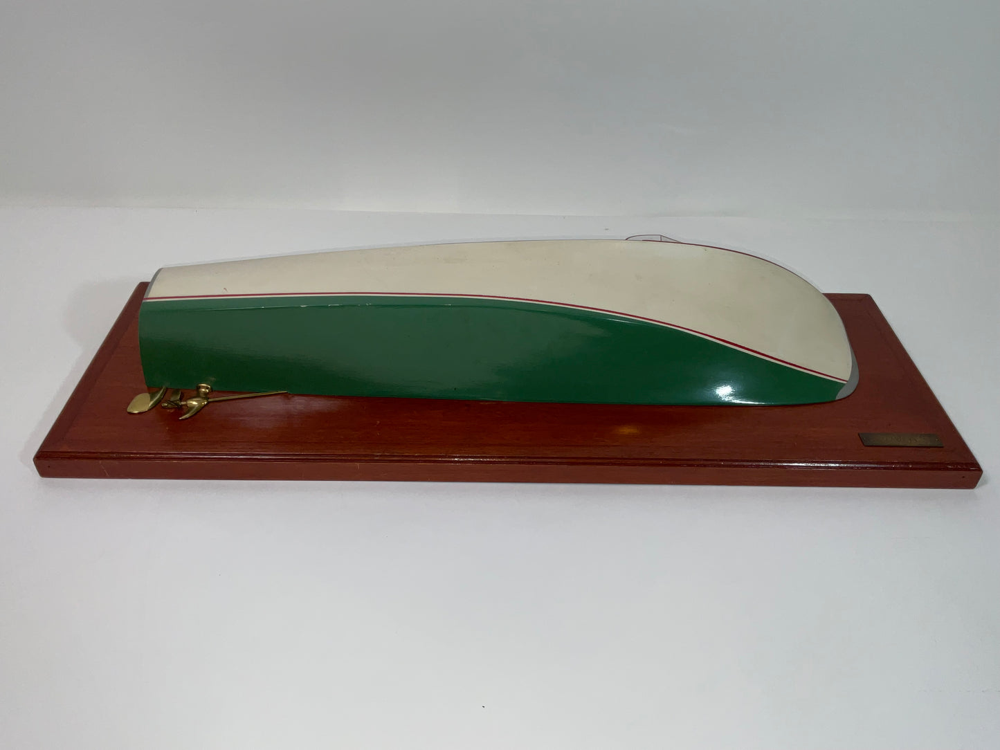 Fine Half Model of a 1950s Speedboat Model