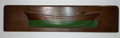 Half Hull Model of an American Packet Ship