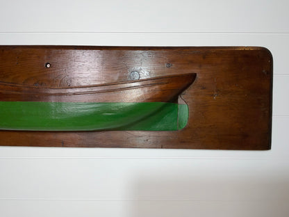 Half Hull Model of an American Packet Ship