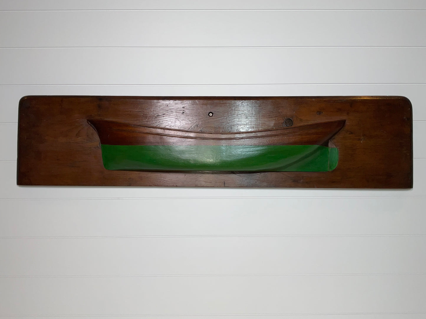 Half Hull Model of an American Packet Ship