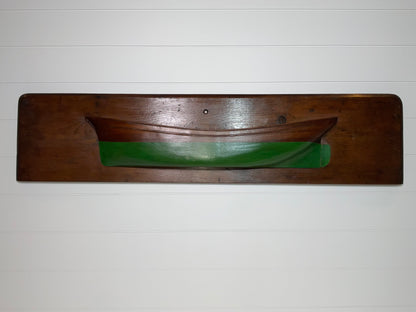 Half Hull Model of an American Packet Ship