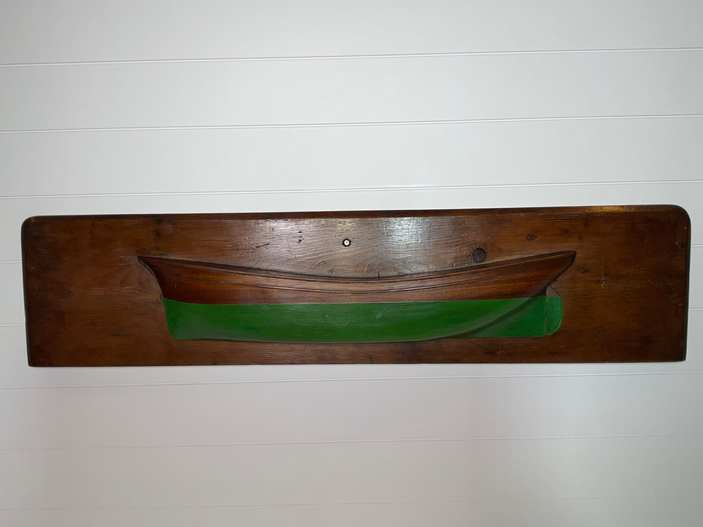 Half Hull Model of an American Packet Ship