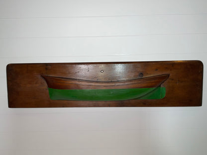 Half Hull Model of an American Packet Ship