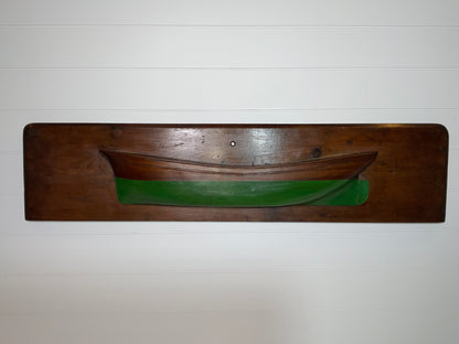 Half Hull Model of an American Packet Ship