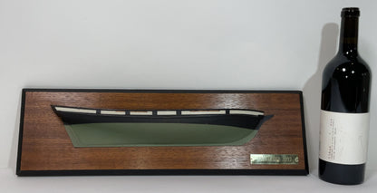 Half Model of a Privateer of 1812