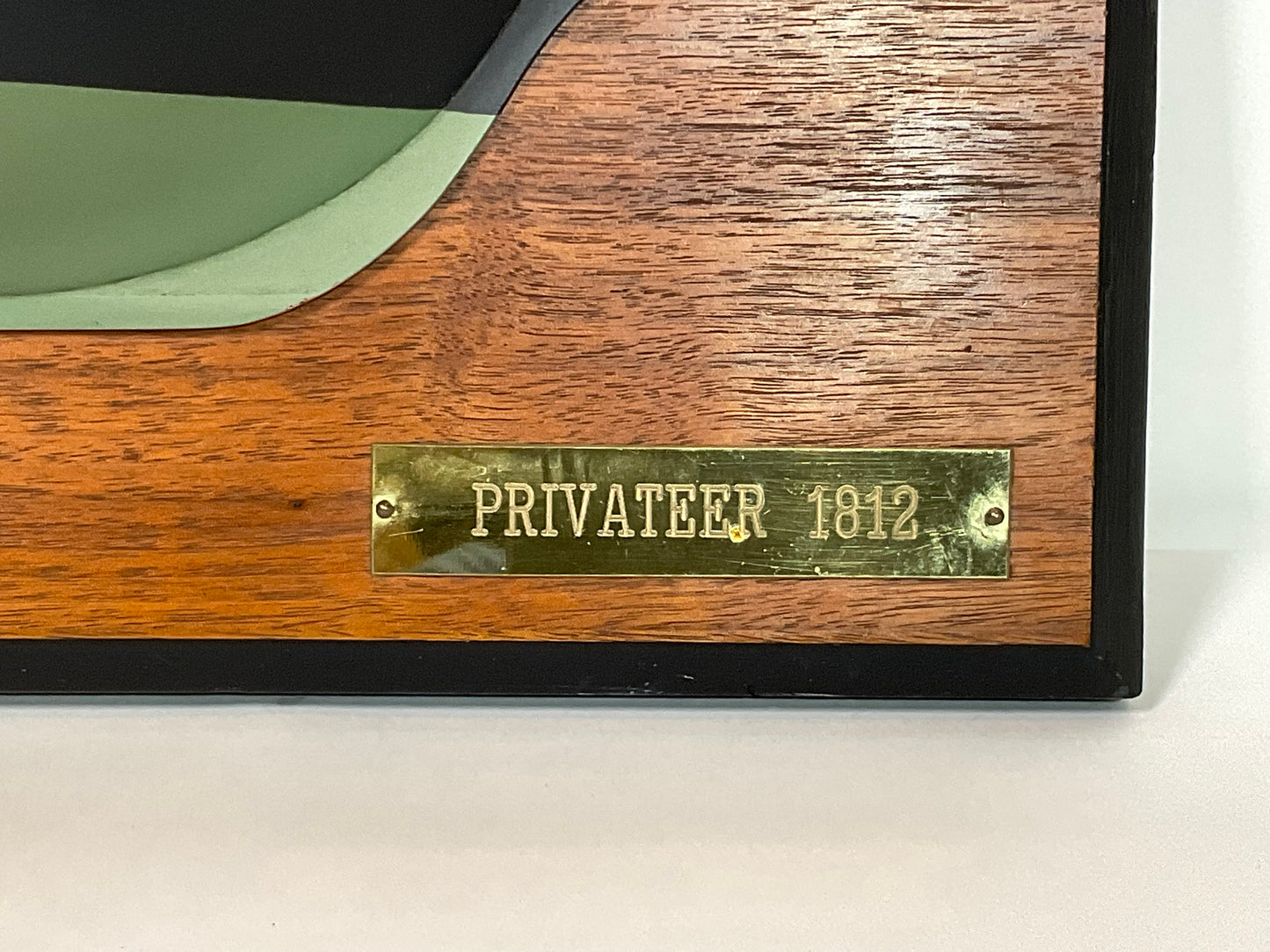 Half Model of a Privateer of 1812