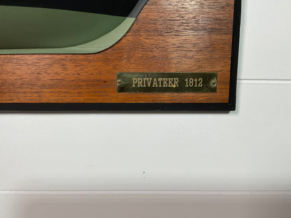 Half Model of a Privateer of 1812