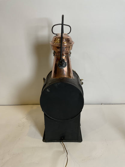 Antique Marine Signal Lantern by Charles Picard