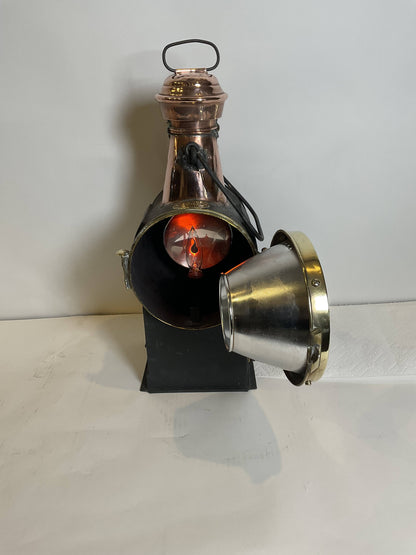 Antique Marine Signal Lantern by Charles Picard