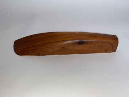 Laminated Pine Speedboat Half Model