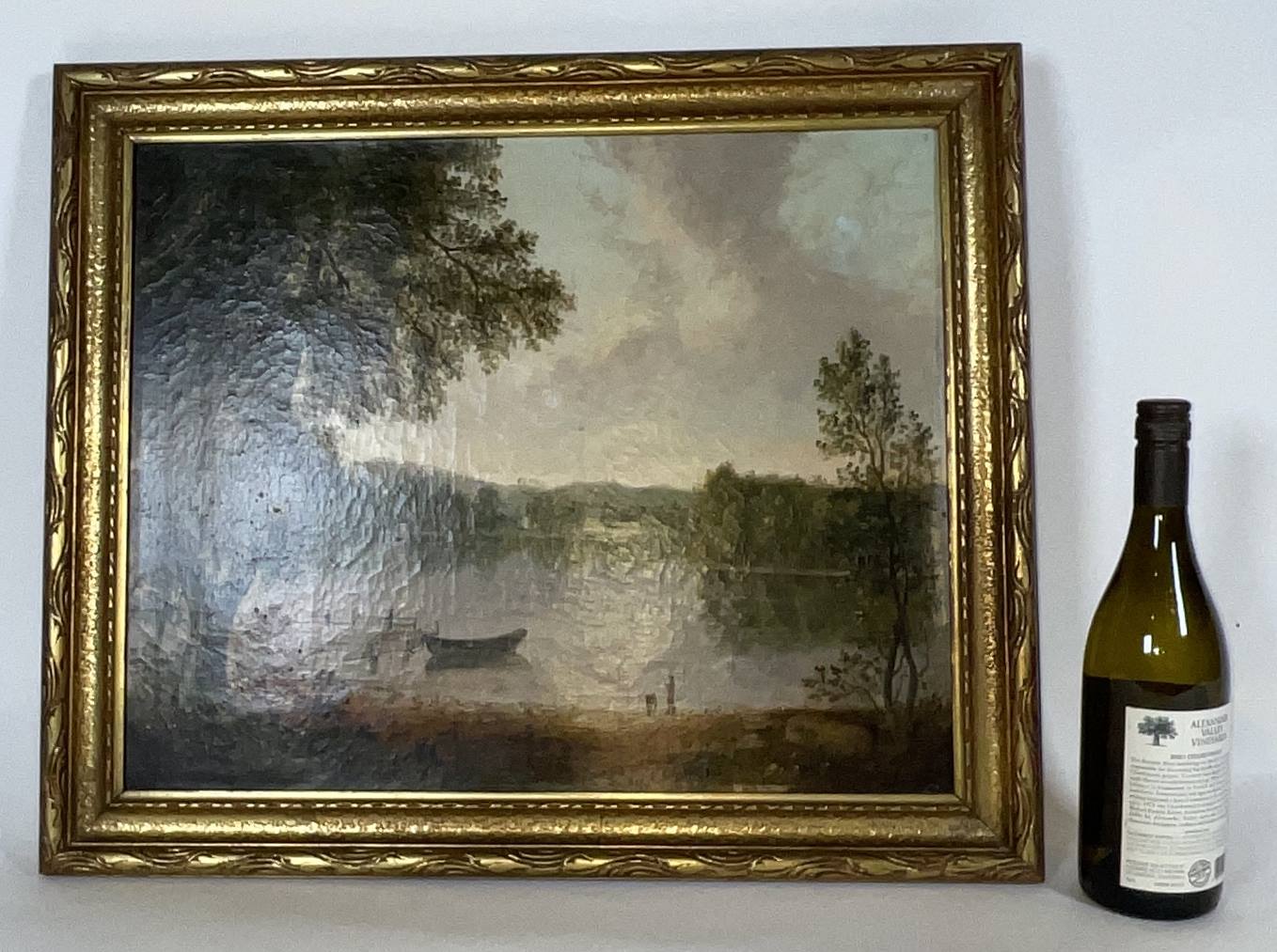 Jamaica Pond Painting by Josiah Wolcott