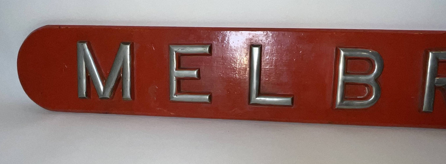 Royal Navy Ship’s Nameboard Melbreak