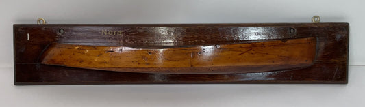 Half Model of the Motor Launch Nora