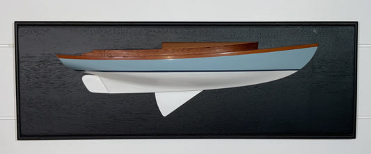 Half Model of the Herreshoff Yacht Pleasure
