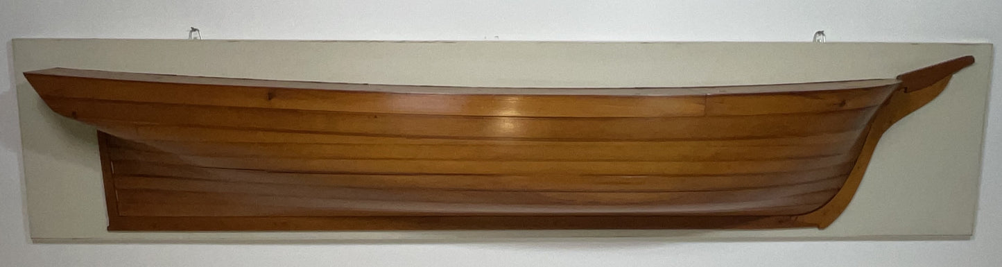 Big Beautiful Half Model of a Merchant Schooner