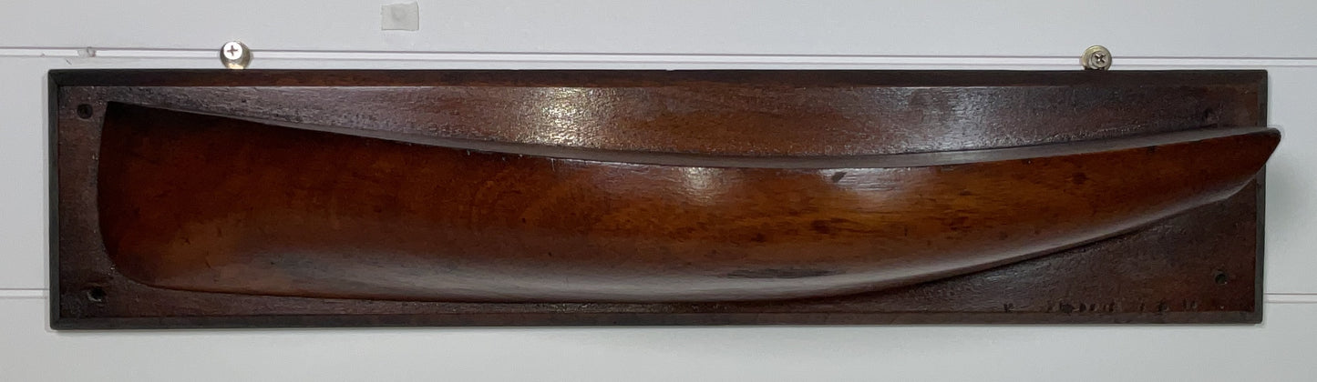 Antique Half Model of a Cape Cod Catboat