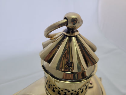 Solid  Brass Bow Lantern from a Yacht