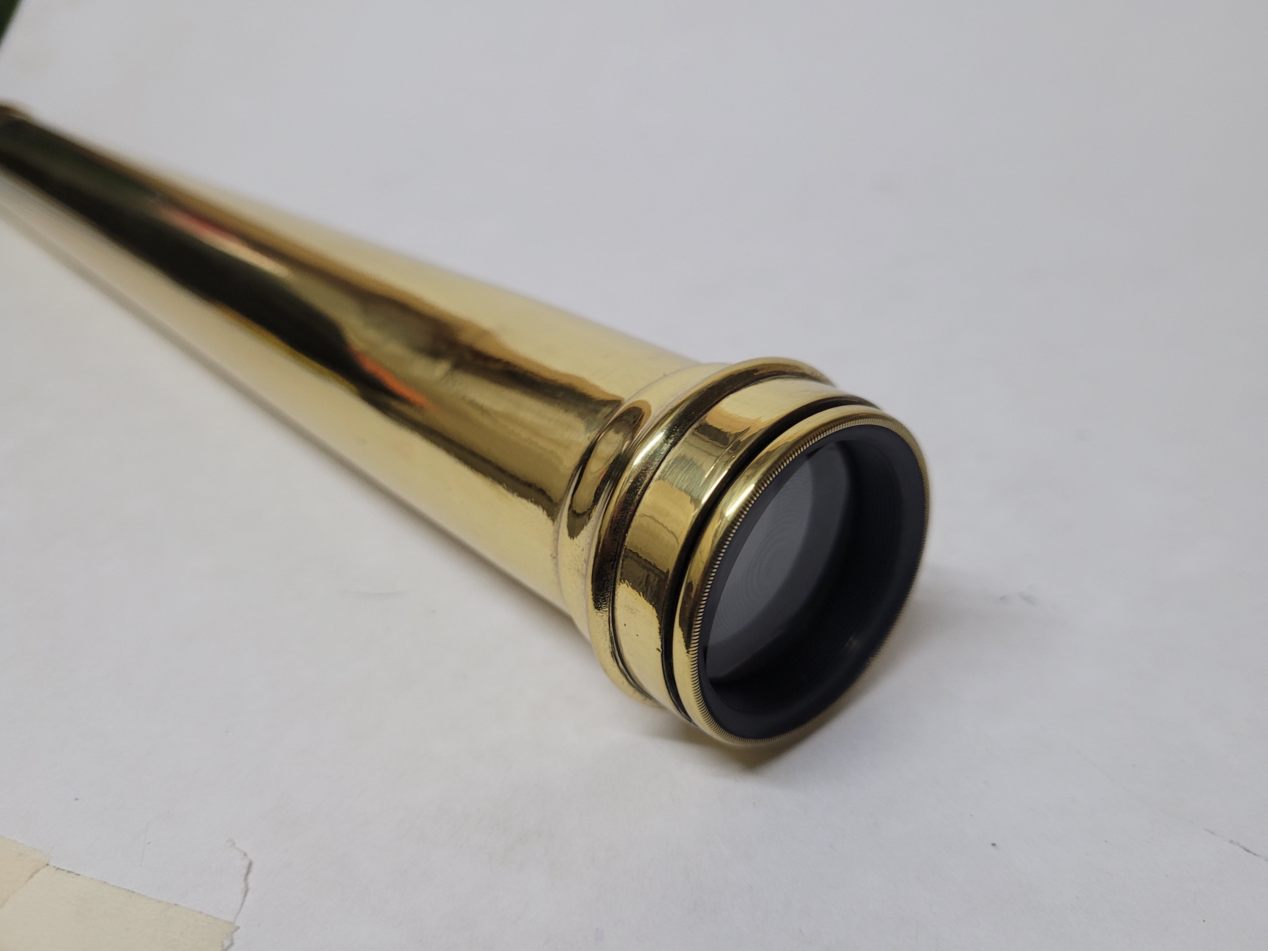 Solid shops brass telescope