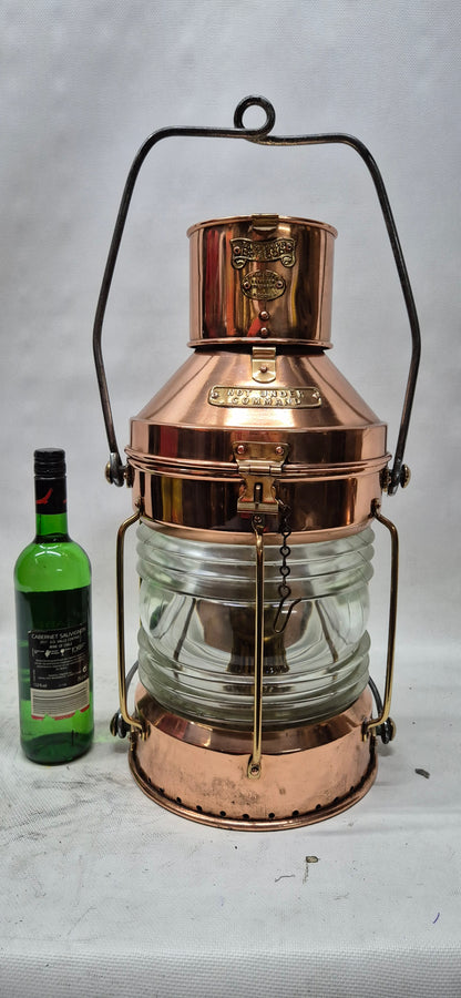 Solid Copper Ship’s Not Under Command Lantern