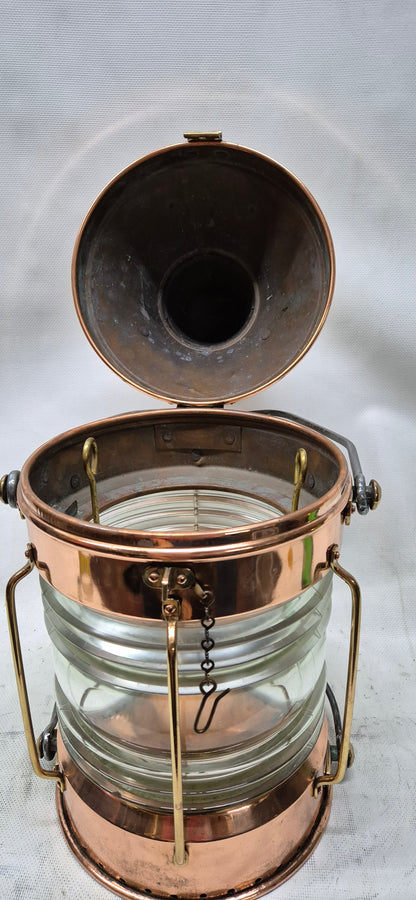 Solid Copper Ship’s Not Under Command Lantern