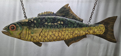 Six Foot "Osterville Seafood" Trade Sign