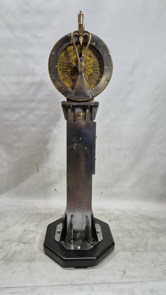 Large Ship’s Docking Telegraph on Pedestal