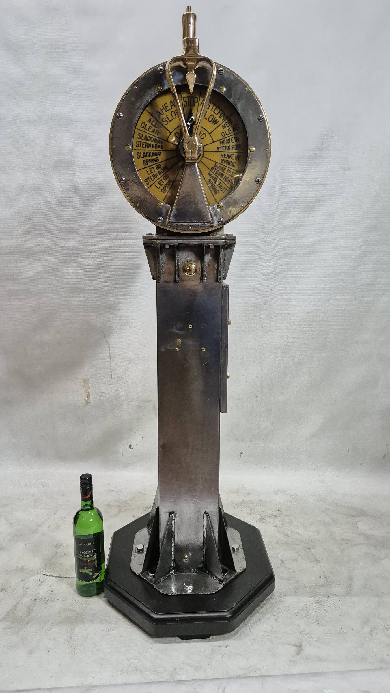 Large Ship’s Docking Telegraph on Pedestal