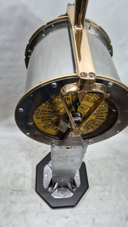 Large Ship’s Docking Telegraph on Pedestal