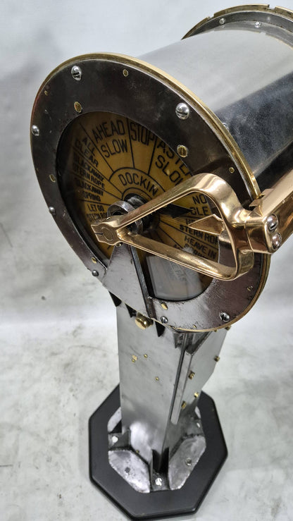 Large Ship’s Docking Telegraph on Pedestal