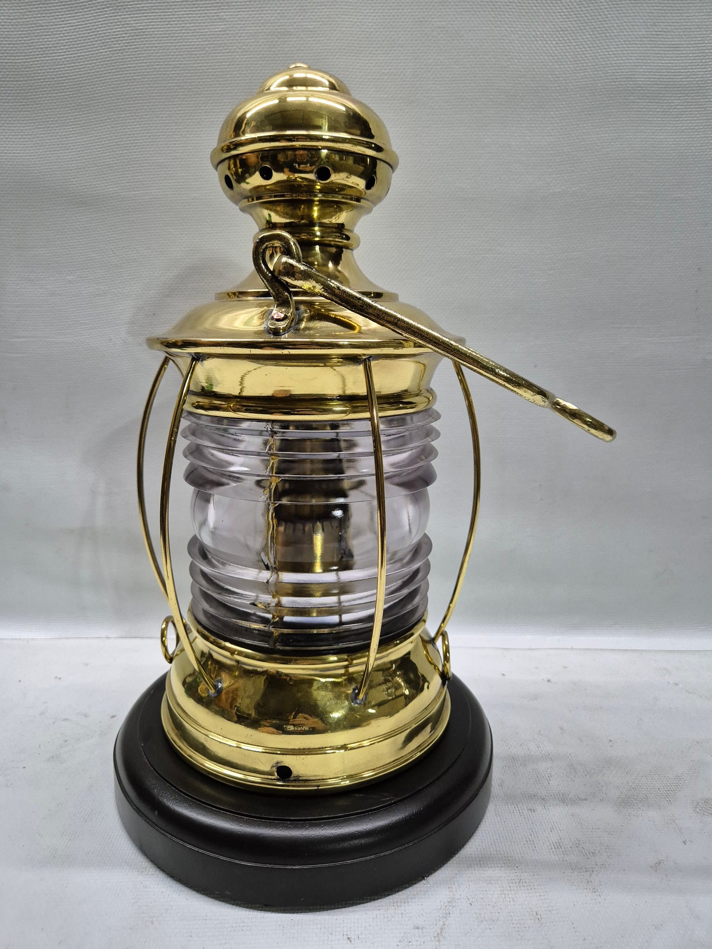 Solid Brass Ship’s Anchor Lantern